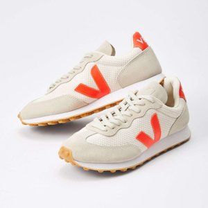 VEJA Women's Rio Branco Sneakers - Gravel/Orange